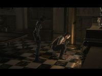 une photo d'Ã©cran de Resident Evil Rebirth sur Nintendo Gamecube